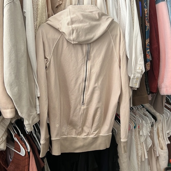 Lululemon Rollin with my Omies tan zip up - Picture 6 of 10